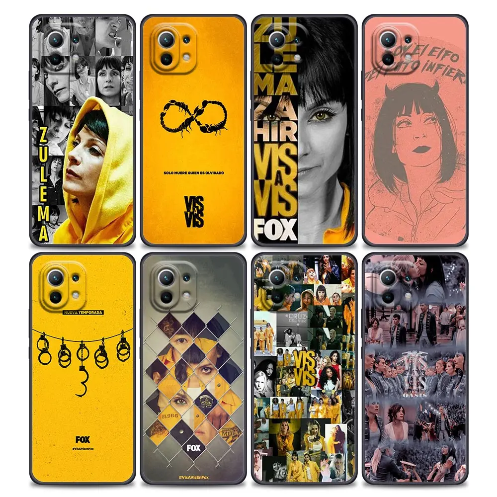 

Vis A Vis Phone Case for Xiaomi Mi 11i 11 11X 11T Poco X3 NFC M3 Pro F3 GT M4 Soft Silicone