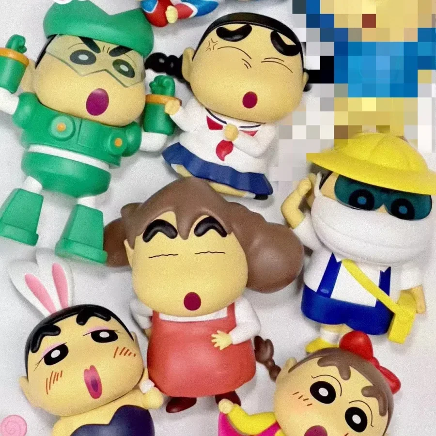 

Anime Crayon Shin-Chan Blind Box Toys Funny Cos Series Trendy Creative Figures Cute Mystery Box Gift for Children Ornaments