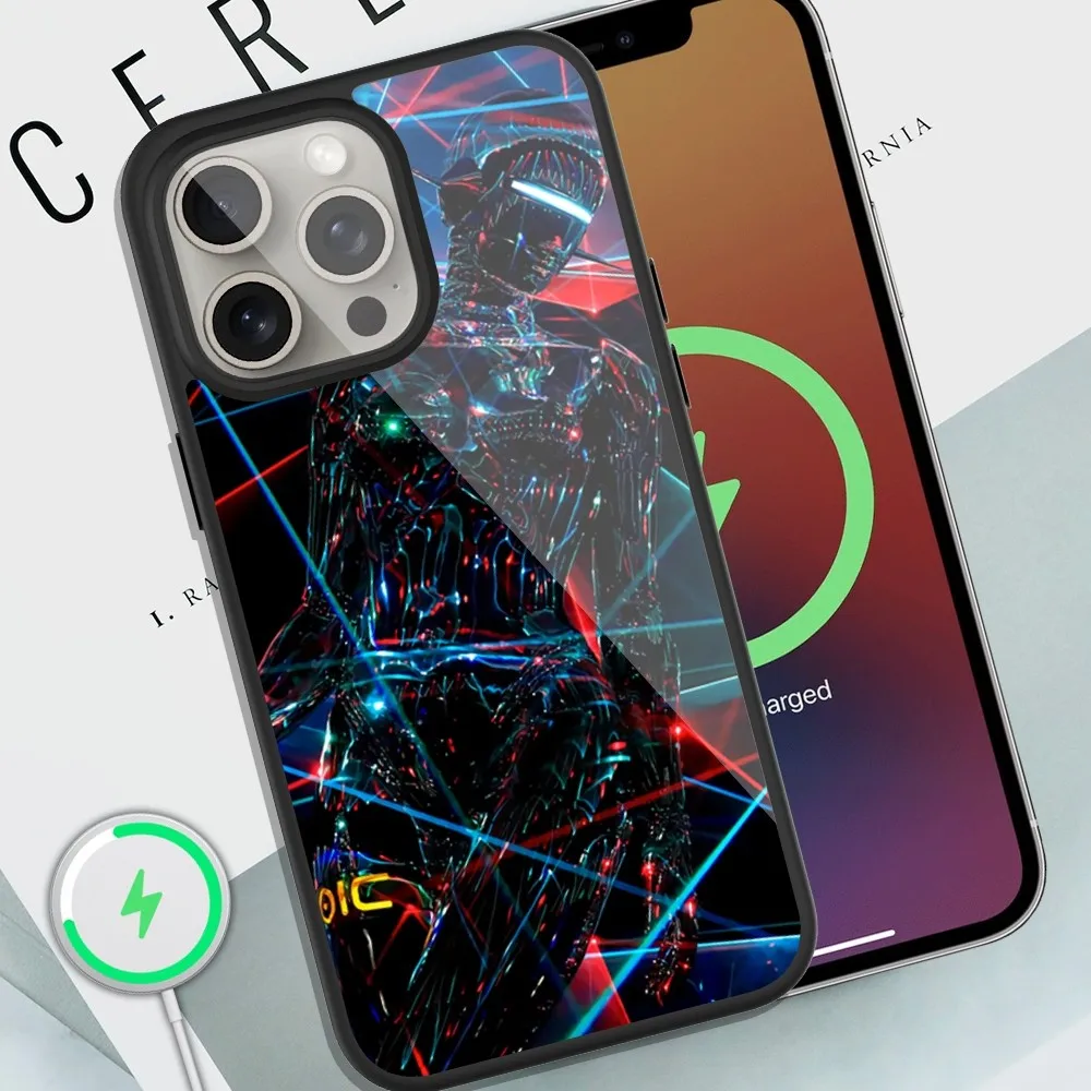 Чехол для iPhone Magsafe Магнитный 13 14 15 11 12 Pro Max Plus