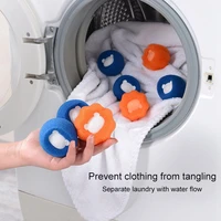 pet hair remover for laundry reusable sponge lint remover ball for laundry hair catcher in washing machine prevent tangle