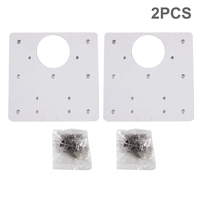 

2PCS Hinged Hinge Stainless Steel Fixed Plate Household Cabinet Door Repair Plate Plastic Sheet Cabinet Furniture Drawer Table