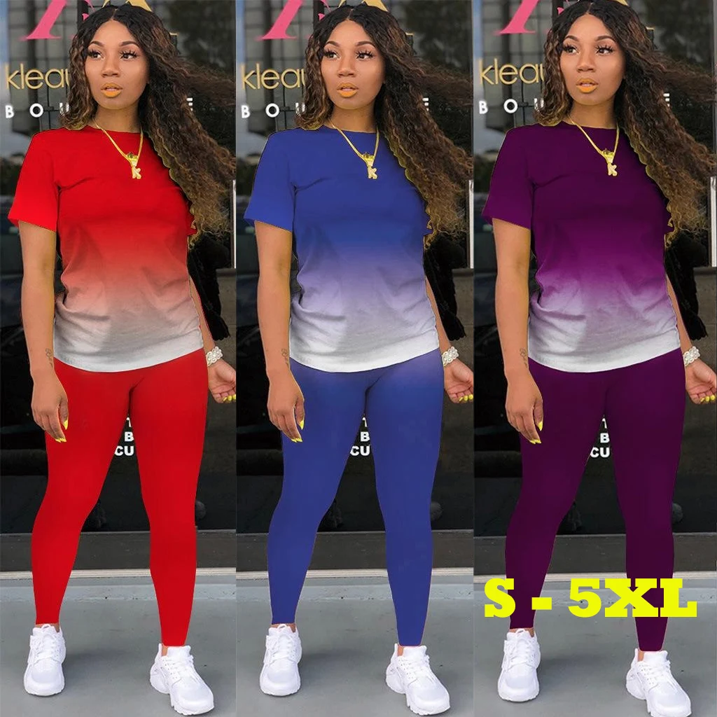 New Two Piece Set Women Tracksuits Sets Brand Printed Hoodie Pants Sweatshirt Set Sports Suit For Women Clothing