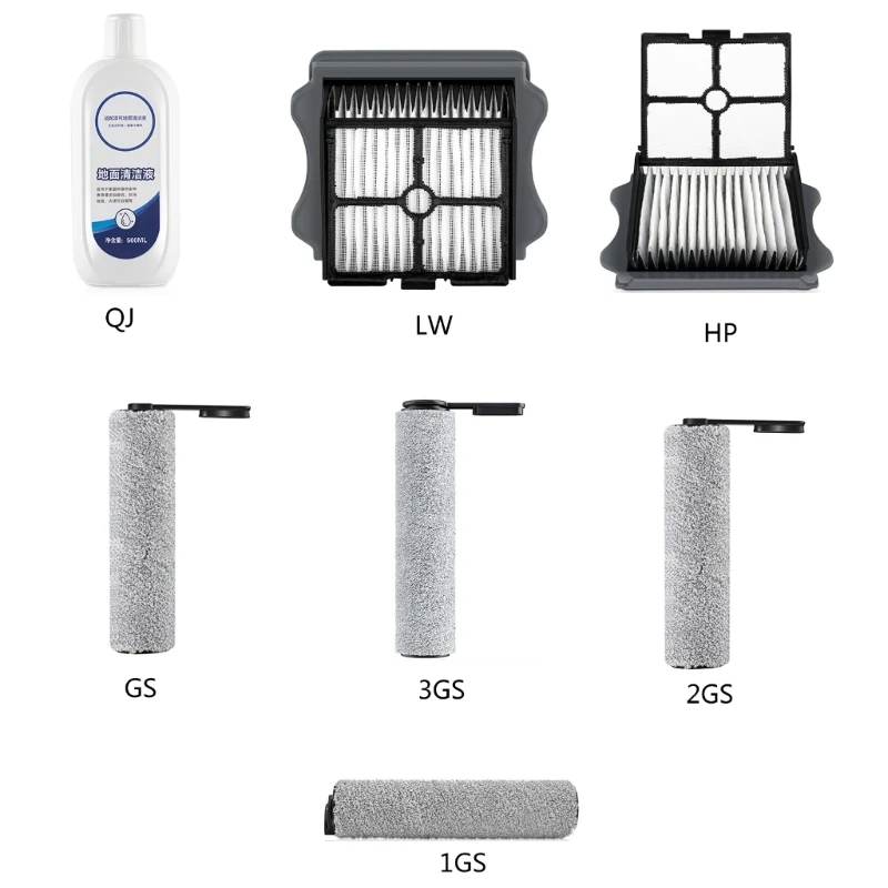 

Washing Machine Part Filter Cleaner Cleaning Rolling Brush Hepa Filters-Strainer Compatiable with IFLOOR-PLUS/FLOOR ONE