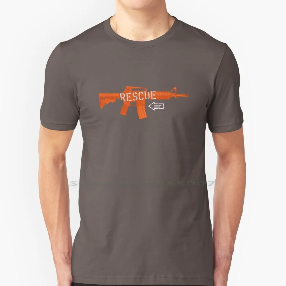 

Personal Rescue T Shirt 100% Cotton Rescue Arms Ar15 Big Size 6xl Tee Gift Fashion