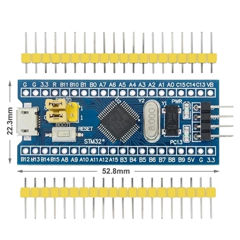 Stm32f103c8t6. Stm32 blue pill. st link v2 stm32f103c8t6. stlink cs32f103c8t6. размеры платы blue pill.