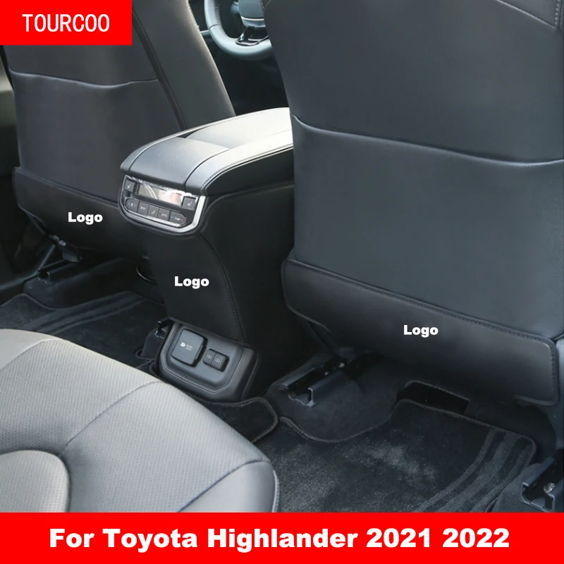 

For Toyota Highlander 2022 Seat Anti-kick Protective Pad Cover Car Styling Modification Accessories