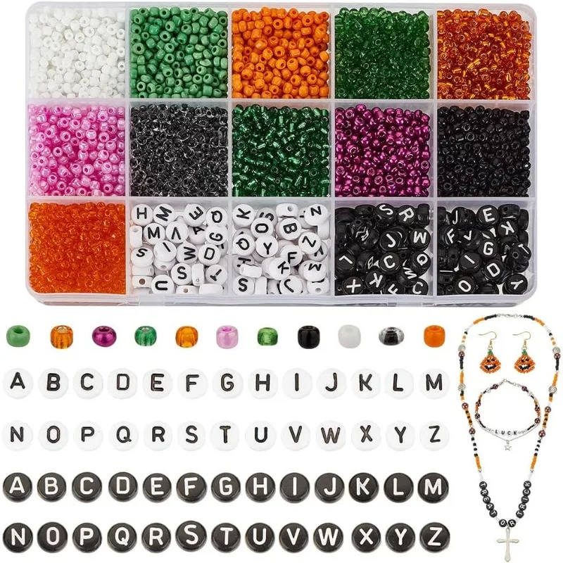 3280 шт. бусины 3 мм 11 цветов