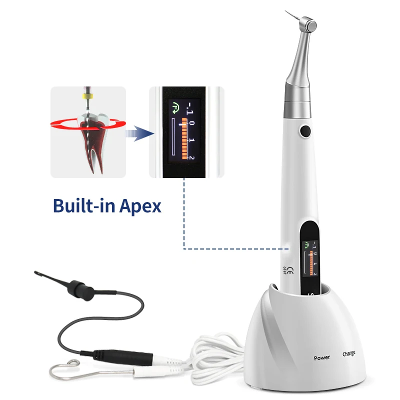 Эндодвигатель 2023 с локатором вершины Контракут 16:1 держателями файлов