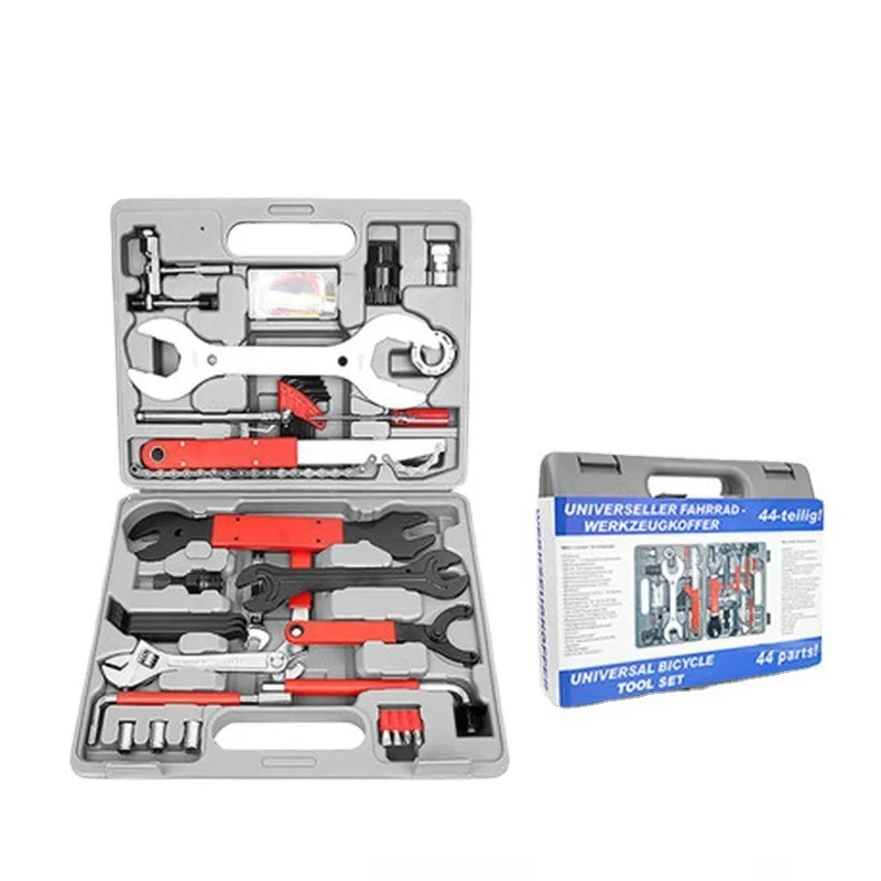 

Bicycle 18 In 1 Toolbox Professional Maintenance Service Tool Kit Mtb Road Bike Multi-function Repair Tools Riding Convenient