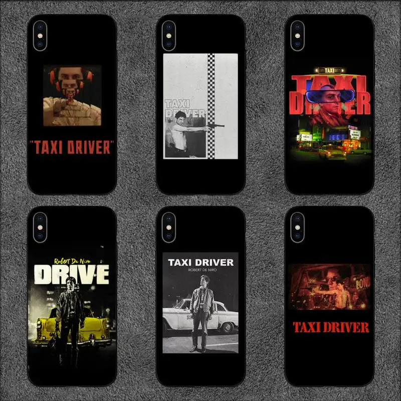 

Movie Taxi Driver Phone Case For iPhone 11 12 Mini 13 14 Pro XS Max X 8 7 6s Plus 5 SE XR Shell