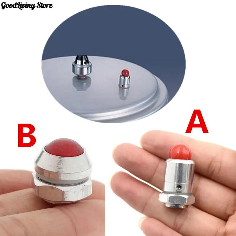

Hot Sale High Pressure Cooker Safety Valve Kitchen Replacement 3/8" Inch Food Aluminum Limiting Valve Dropshipping