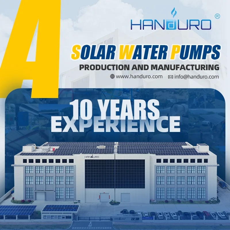 Фото Солнечный насос Handuro 30 м/ч, солнечный погружной водяной насос для орошения в сельском хозяйстве №3