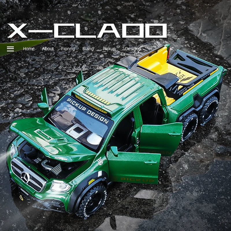 ΠΠ½Π΅Π΄ΠΎΡΠΎΠΆΠ½ΠΈΠΊ Mercedes Benz X-Class Exy 6X6 Π² ΠΌΠ°ΡΡΡΠ°Π±Π΅ 1:28 ΠΠ½Π΅Π΄ΠΎΡΠΎΠΆΠ½ΠΈΠΊ Mercedes Benz X-Class Exy 6X6 Π² ΠΌΠ°ΡΡΡΠ°Π±Π΅ 1:28