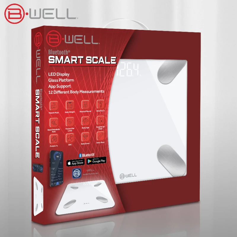 

Smart Scale with App – Track Weight, BMI, Body Fat & More