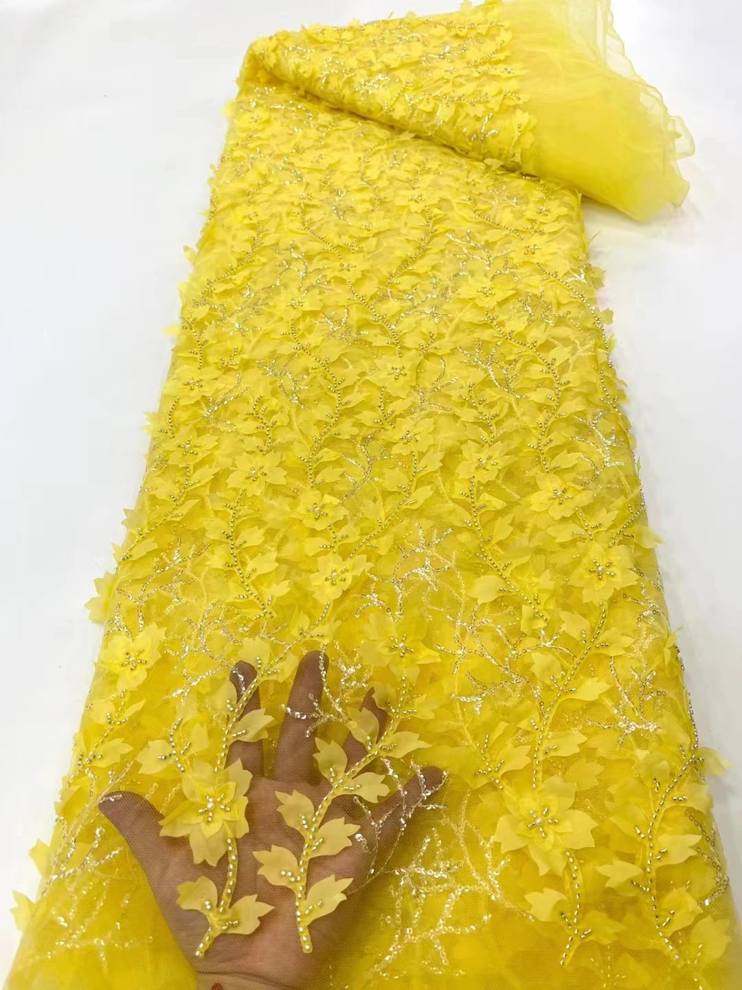 Новинка супер красивые блестки 3D трехмерное маленькое свежее кружевная вышивка