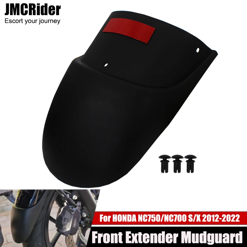 

For HONDA NC700 NC750 S/X NC750S NC750X NC700S NC700X NC 750/700 2012-2022 Motorcycle Fender Front Extender Hugger Mudguard