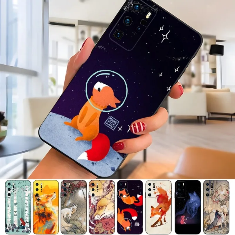 

Fox Phone Case For OPPO A16 A54 A55 A57 K9 K9S FindX3Neo X3Pro X5Pro 7 RENO6 ProPlus A74 A93 A94 A92 Cover