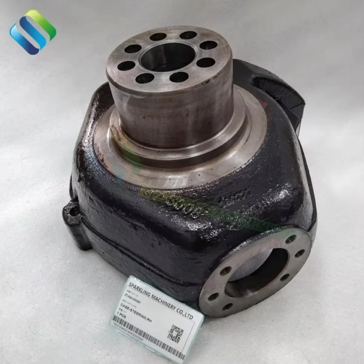 ZTAM-00061 R140W-7A Детали колесного экскаватора Рулевой корпус правый