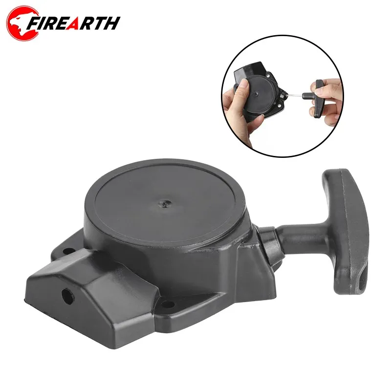 

Lawn mower Recoil Pull Starter Fit For 34F Trimmer for grass Replacement Parts Starter With Pulley Part Garden Tool Accessories