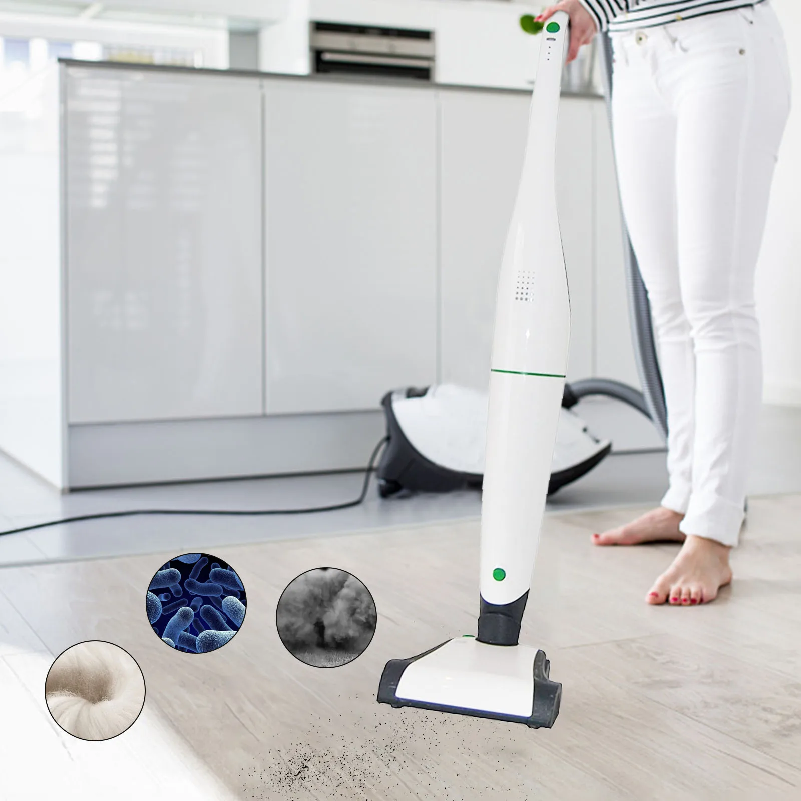 

6Pcs Vacuum Cleaner Dust Bags For Vorwerk VB100 VK135VK 140VK200 FP100 FP 100 Handheld Cordless Vacuum Cleaner