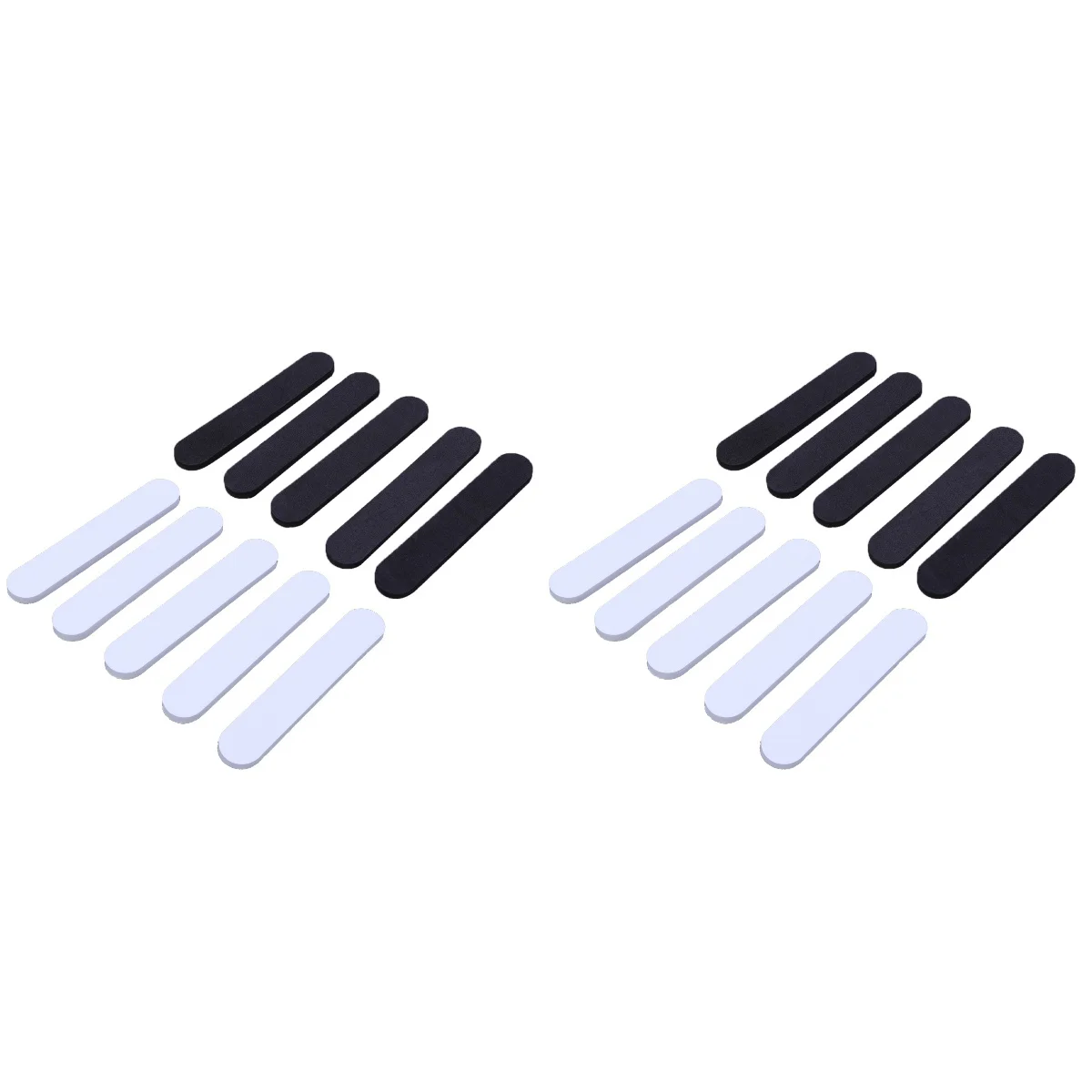 

40 pcs Hat Size Reducer EVA Size Reducer Tape Sweatband Hats Saver Hat Size Sticker Black 10 Black and 10 White