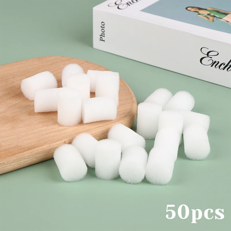 

50Pcs/Pack 19mm White Hydroponic Sponge Vegetable Soilless Cultivation Growing Media Planting Sponge Hydroponic Baskets