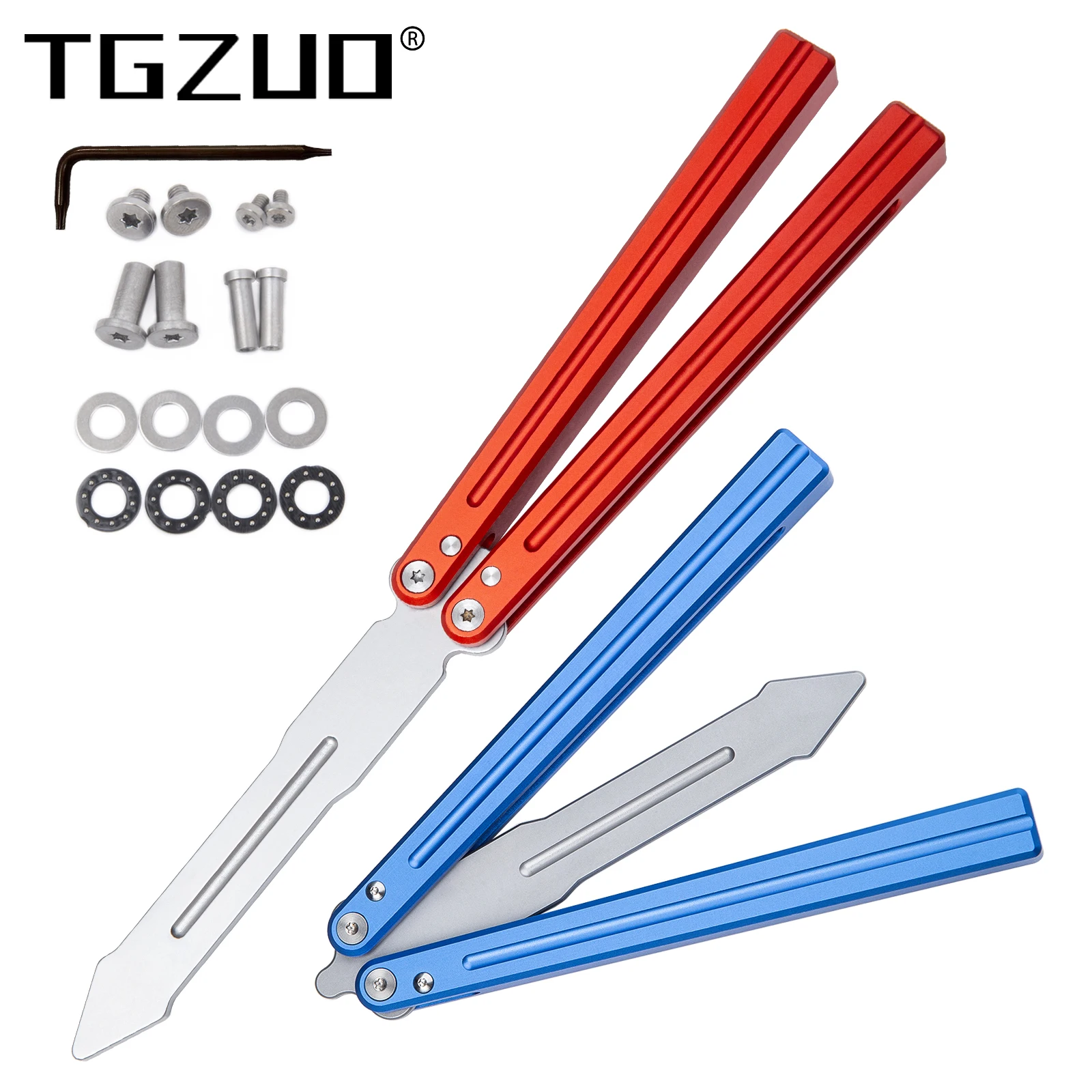 Складной тренировочный нож из алюминиевого сплава Ослепительная эффективная