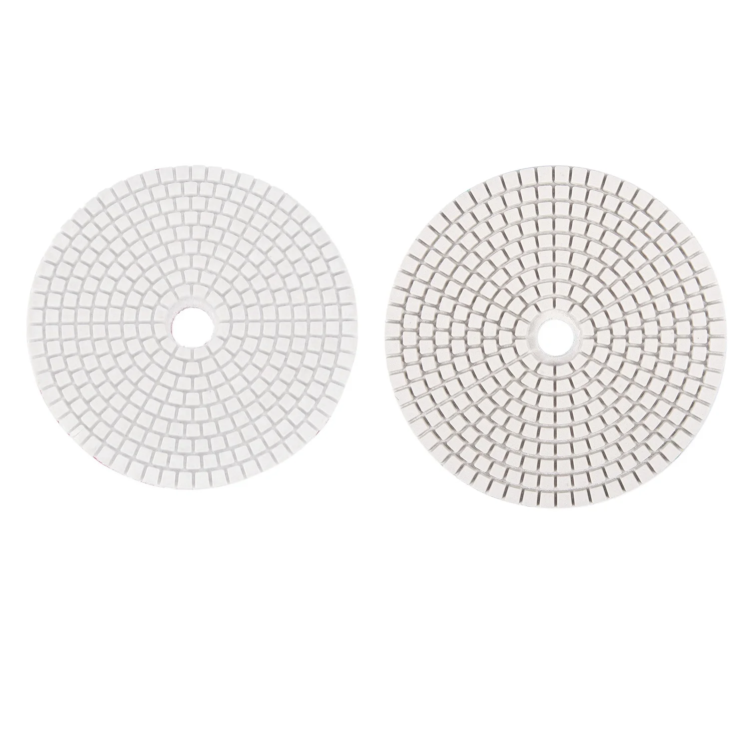

2X 5 Inch 125Mm Wet Diamond Polishing Pads Marble Granite Grits 400 & 2000