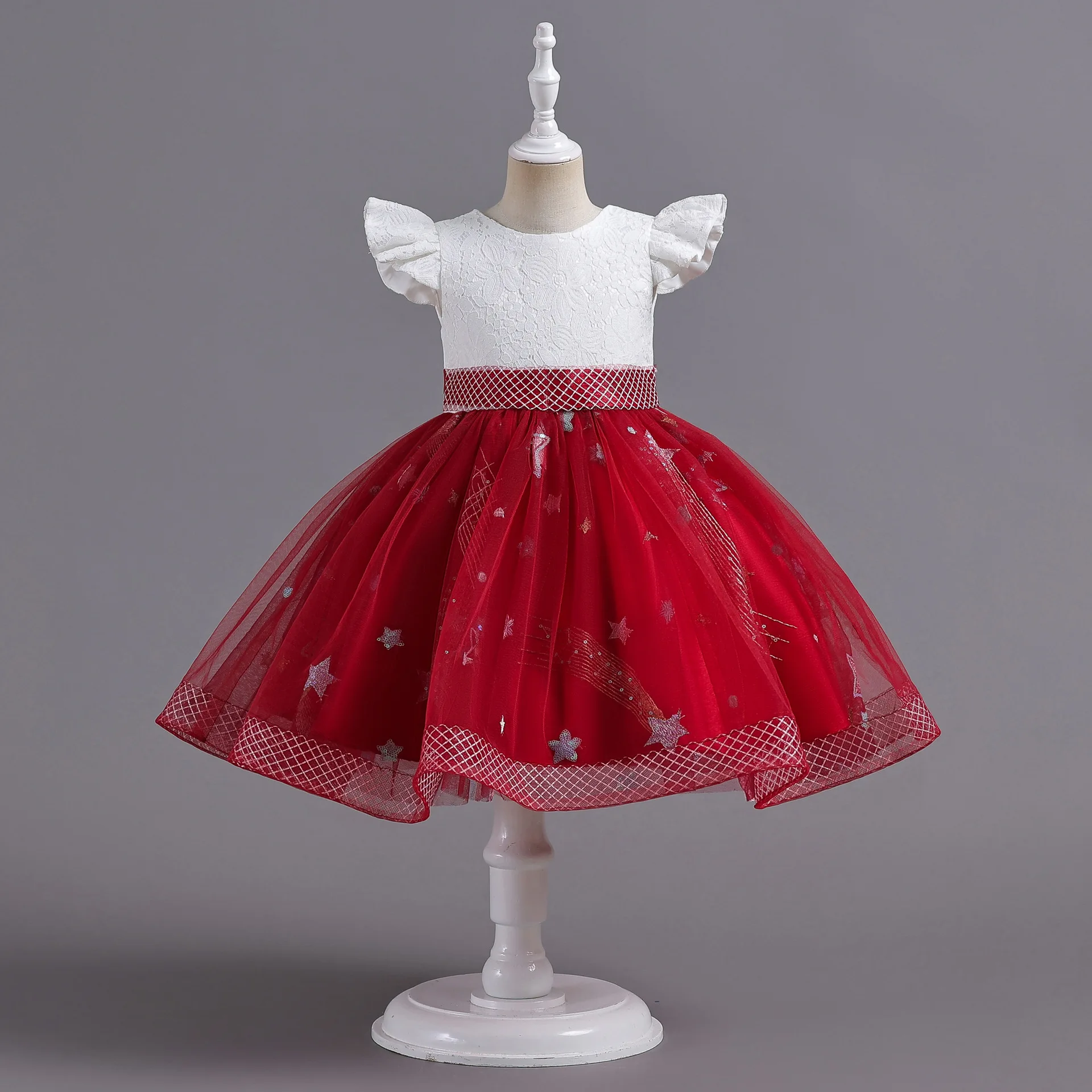 

2023, детская одежда для девочек, платье принцессы, модный детский костюм для выступлений, платье для подружки невесты на свадьбу