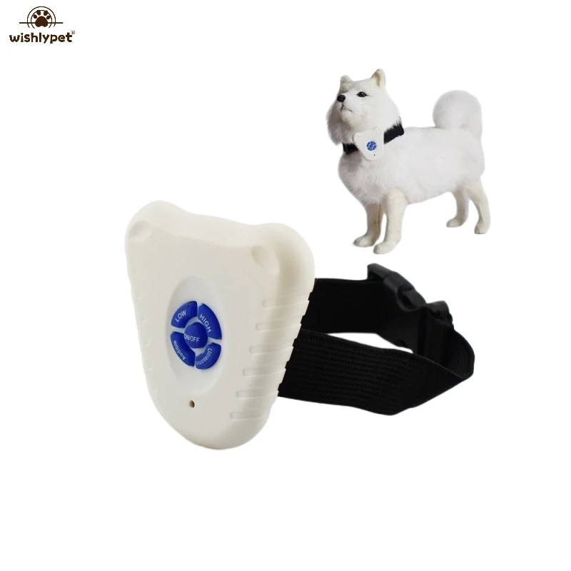 

Wishlypet Anti Barking Dog Collar Rechargeable Bark Stopper Dog Training Device For Dogs Automatic Stop Ultrasonic Barking