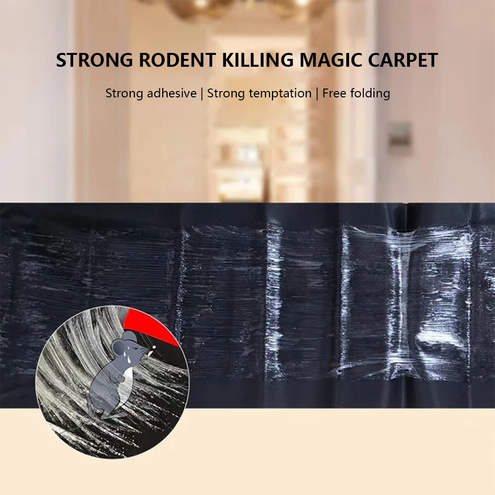 Клейкие ловушки для мыши нетоксичные липкие коврики складные бытовые