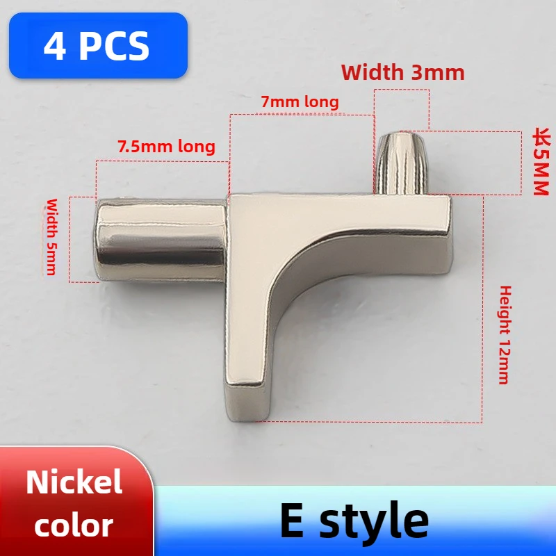 

Металлические подвижные кронштейны для стеклянных перегородок