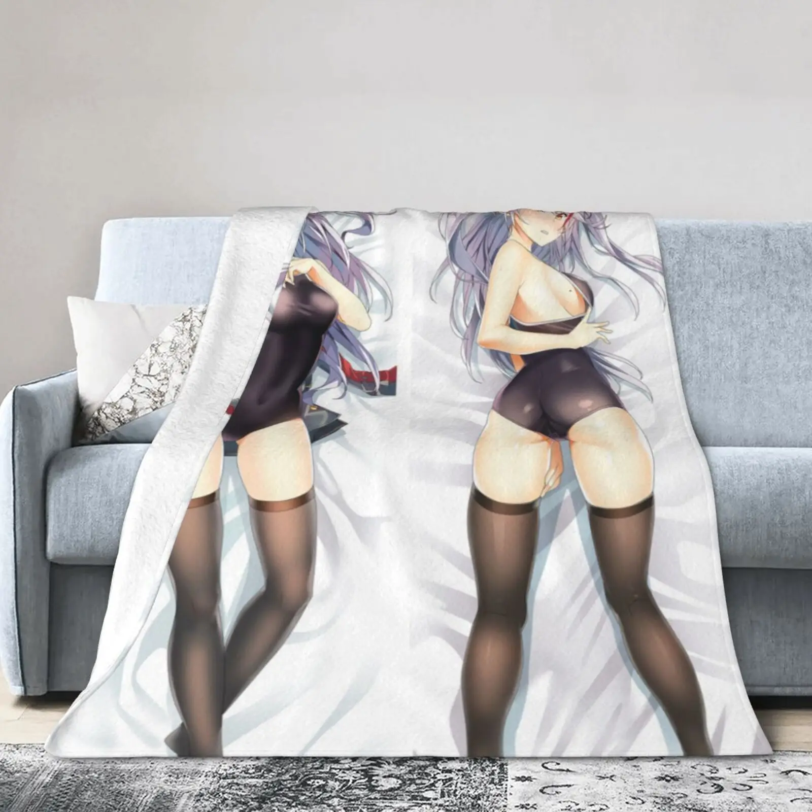 

Azur Lane Blanket Breathable Flannel Winter Super Warm Bed Blanket Travel Bedding