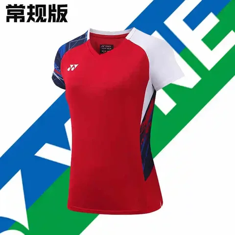 YONEX мужские и женские топы для бадминтона