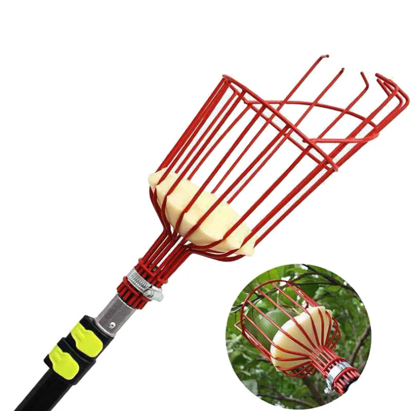 

Practical Metal Fruit Picker Multi-functional Classic Texture Gardening Apples Pears Peaches Oranges Fruits Garden Tools