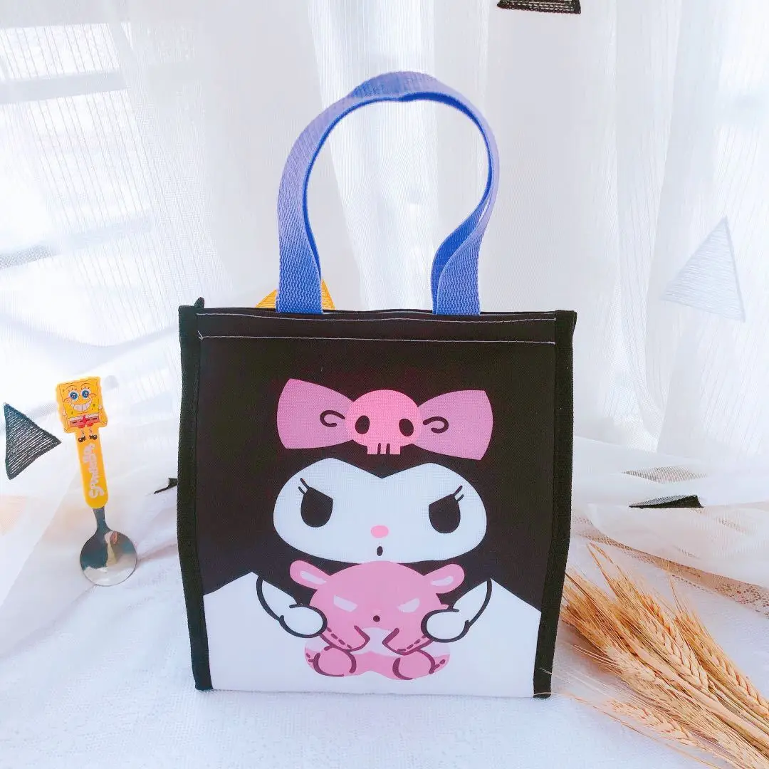 Новая сумка для ланча Hello Kitty водонепроницаемая изолированная мультяшная Sanrio Kuromi