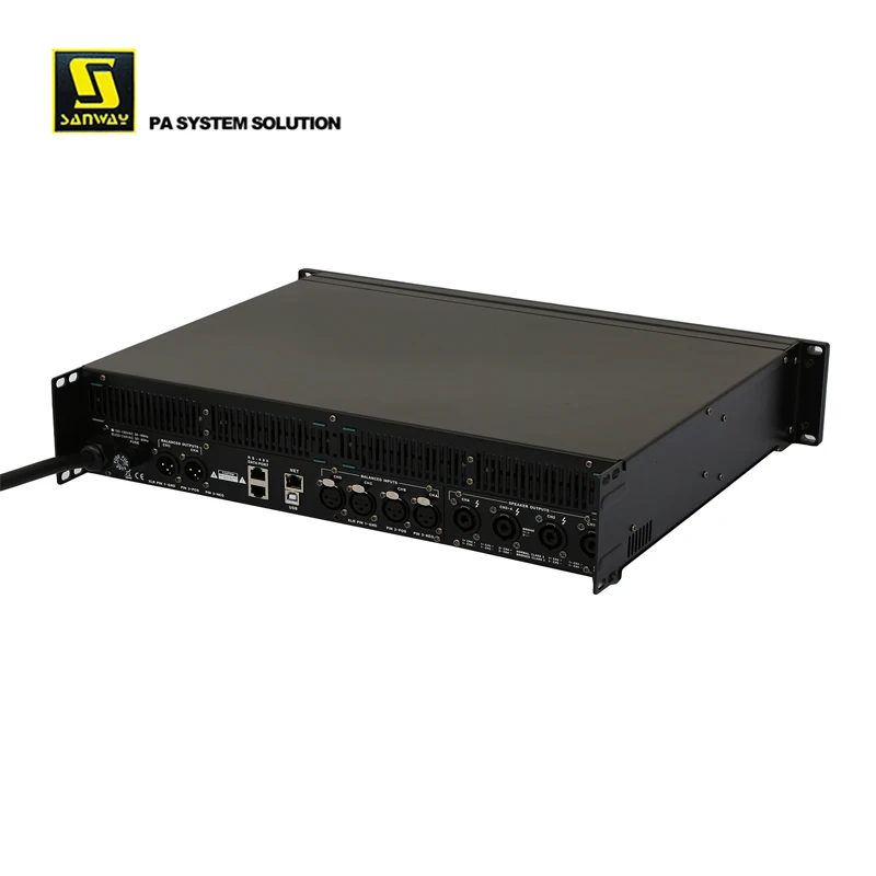 D20KQ 16000 Вт 4-канальный стереоусилитель мощности класса D DSP FP20000Q