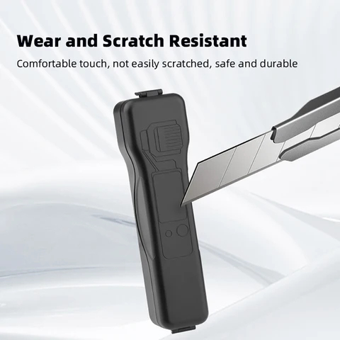 Чехол для переноски BRDRC для DJI Osmo Pocket 3, аксессуары для камеры, устойчивый к падению защитный чехол, портативный с коробкой для хранения на ремешке