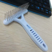 pet dog brush short long thick hair fur shedding remove cat groom smooth rake brush pet dog comb brush cleaning tool