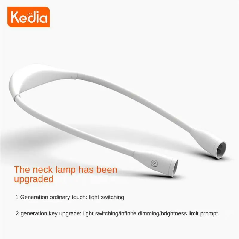 

Portable Neck Reading Lamp Flexible Book Light Usb Charging Reading Lamp Lamp Neck Lamp