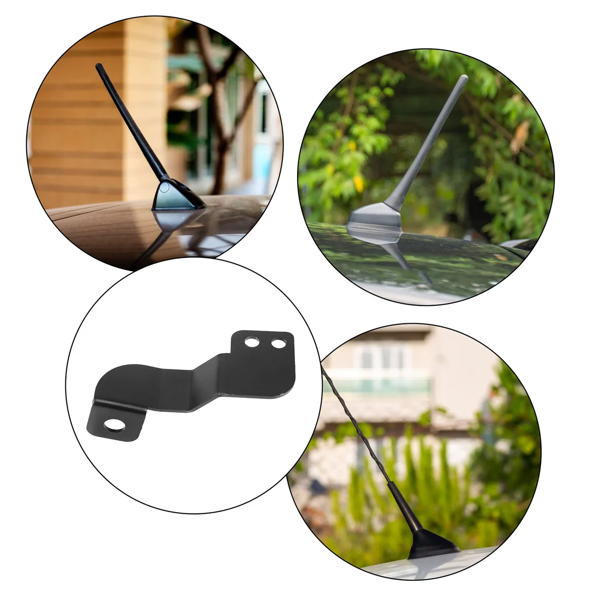 

for Suzuki Jimny 2019 2020 2021 Car Trunk Tailgate Antenna Holder Stand Mount Bracket Accessories