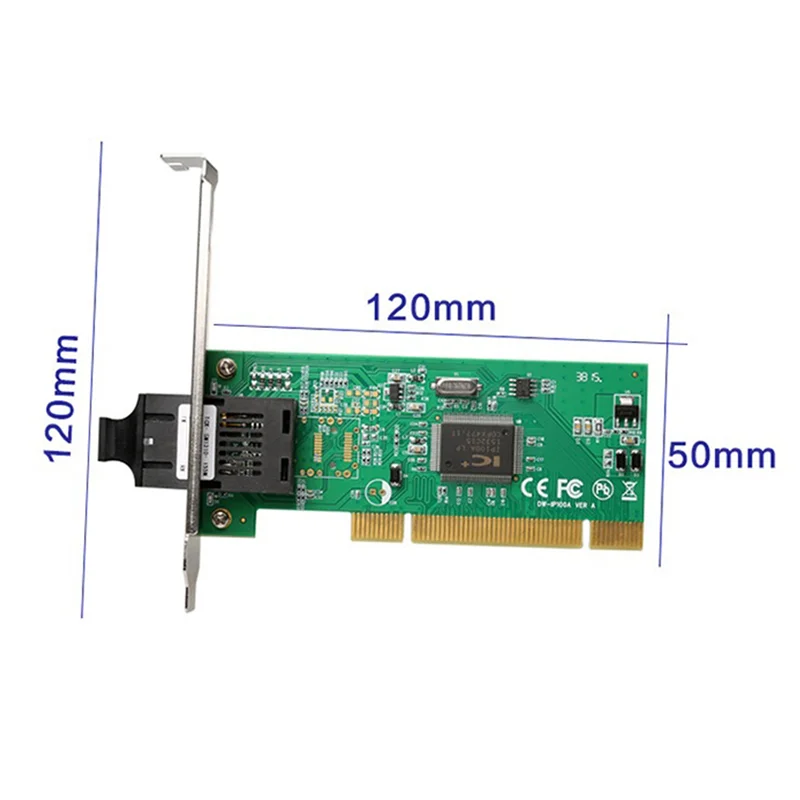 

Mini PCIE двойной электрический порт гигабитная сетевая карта IP100A 100 Мбит/с PCI оптоволоконная сетевая карта настольная сетевая карта