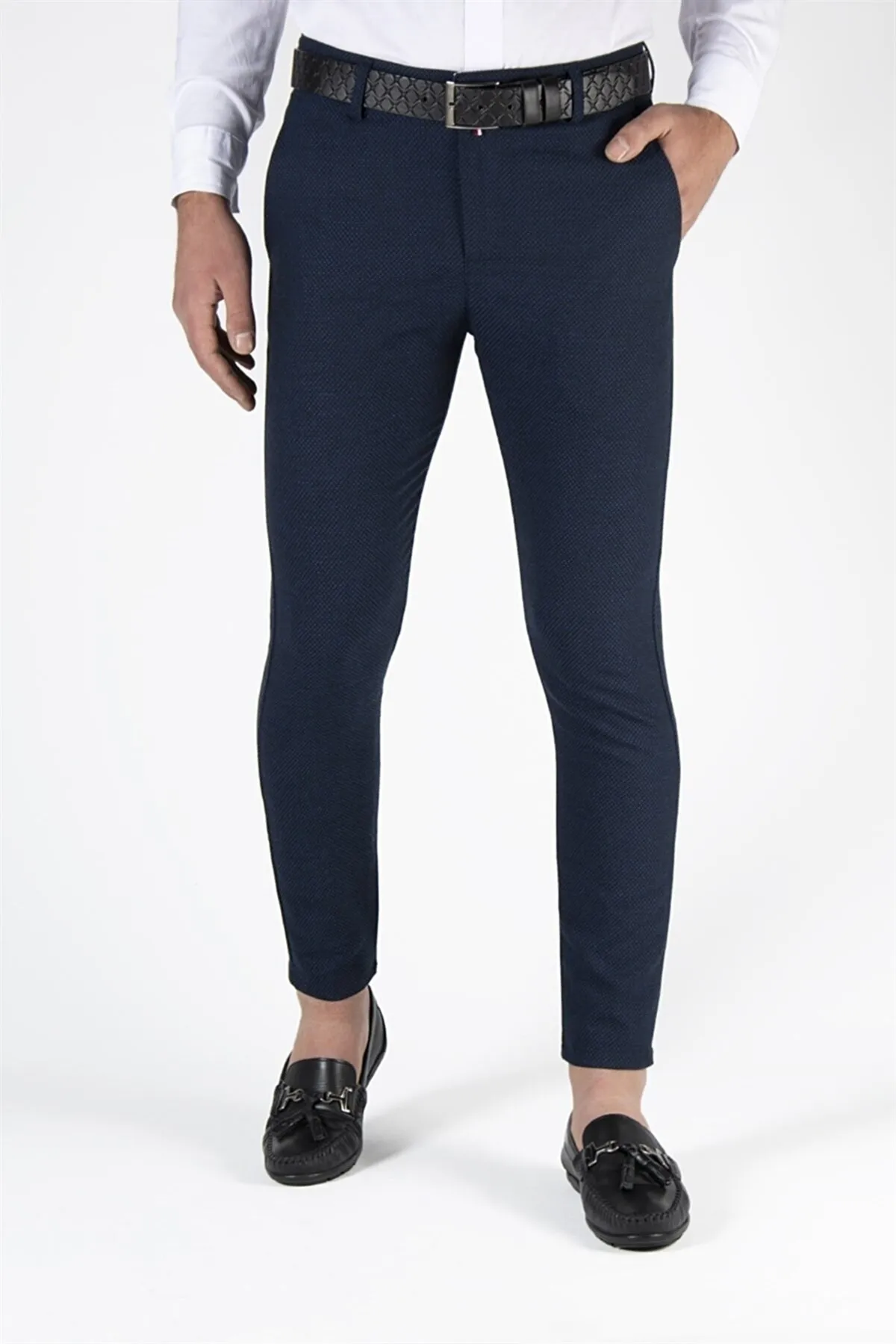 

Male Linen Pants 9Y-2200196-008 Navy Blue