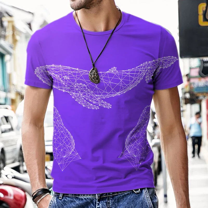 

2022 New Summer New Mens T Shirts Oversized Loose Clothes Short Sleeve Fashion Printed O Collared Tshirt Men clothing