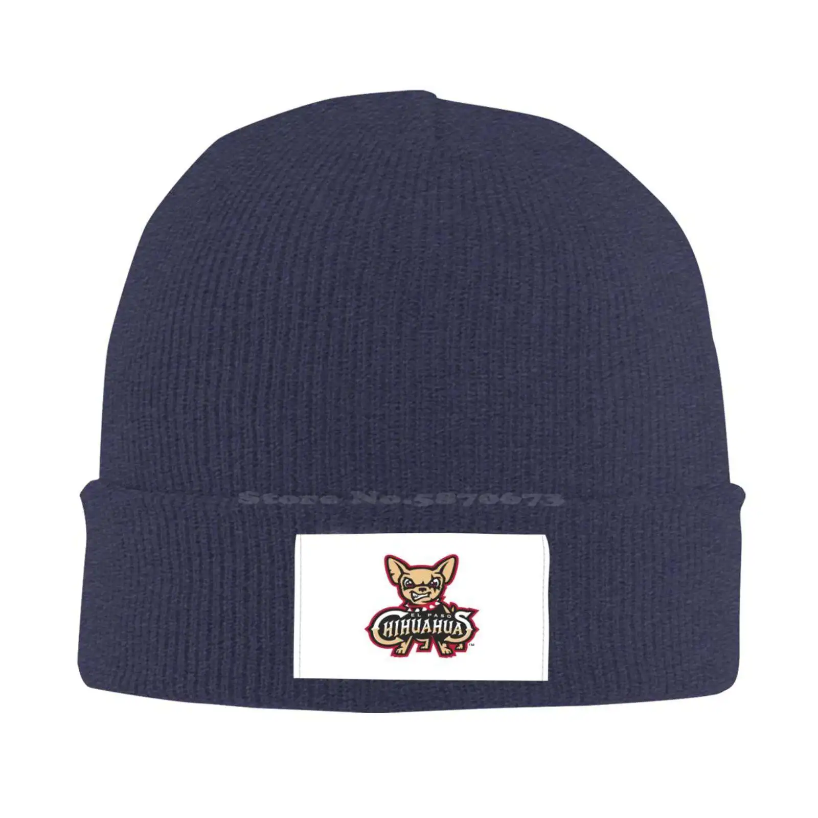 El Paso Chihuahuas Logo Print Graphic Casual cap Baseball Knitted hat