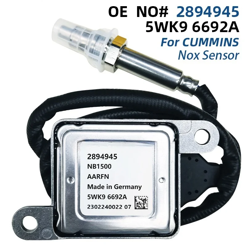 2894945 5WK96692A Noxsensor Датчик оксидов азота для VOLVO Cummins ISB ISX Blue Bird Freightliner 11-15
