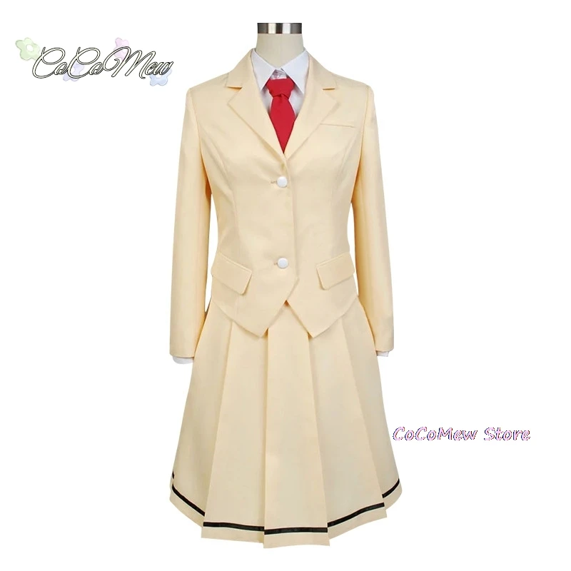 Аниме WataMote Tomoko Kuroki Косплей Куроки Костюм Jk Школьная форма Платье Прекрасная