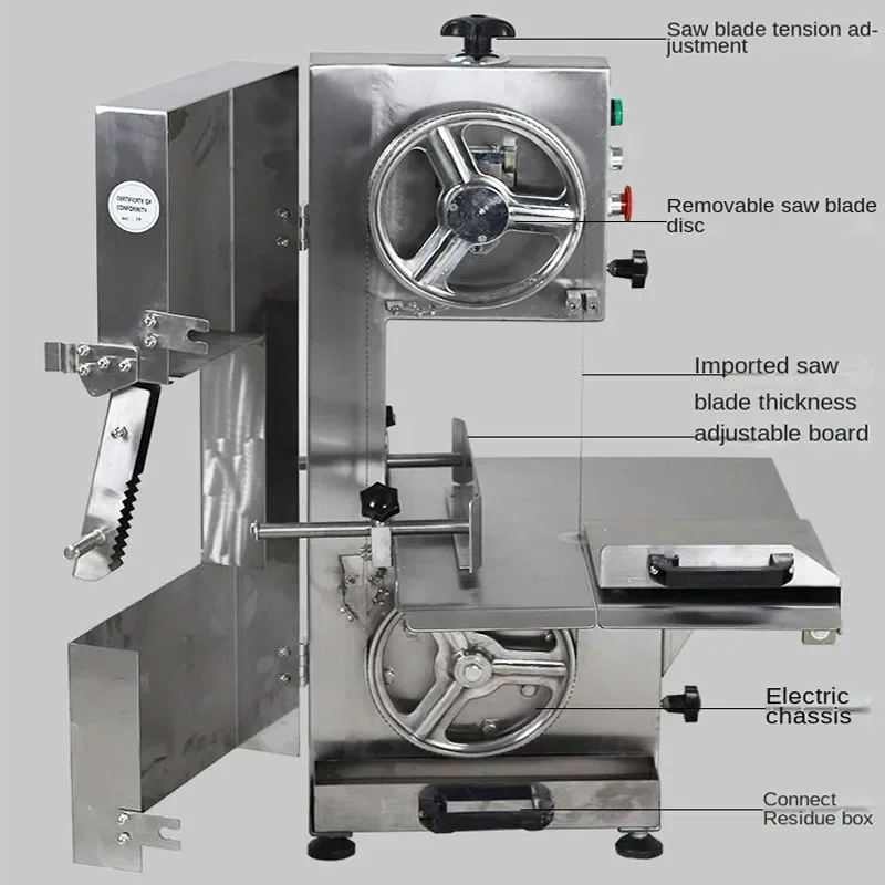 J210A электрическая костная пила машина для резки мяса костей замороженного