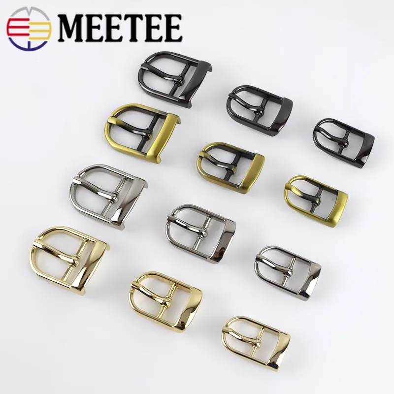 Meetee 5/10 шт. 13/16/20/25 мм металлическая застежка пряжки ремня ремешок слайдер Пряжка