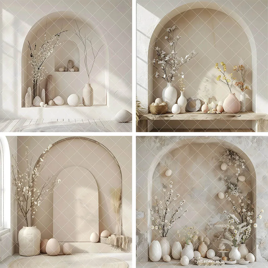 Мехофонд Пасхальные Арки Фон Для Фотосъемки Baby Shower Беременные Дети Портрет Бохо